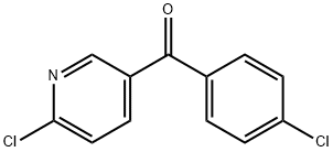 5-(4-Chlorobenzoyl)-2-chloropyridine Structure