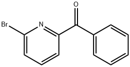METHANONE, (6-BROMO-2-PYRIDINYL)PHENYL- Structure