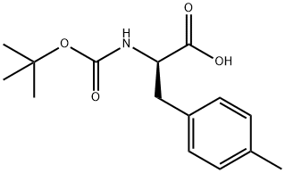 BOC-4-Methyl-D-phenylalanine 구조식 이미지