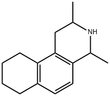 Benz[f]isoquinoline, 1,2,3,4,7,8,9,10-octahydro-2,4-dimethyl- (8CI) Structure
