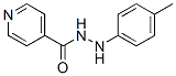 이소니코틴산,2-p-톨릴히드라지드(8CI) 구조식 이미지