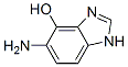4-Benzimidazolol,  5-amino-  (8CI) 구조식 이미지
