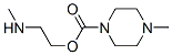 1-Piperazinecarboxylicacid,4-methyl-,2-(methylamino)ethylester(8CI) Structure