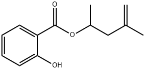 1,3-dimethyl-3-butenyl salicylate Structure