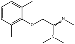 Acetamidine, N,N,N-trimethyl-2-(2,6-xylyloxy)- (8CI) 구조식 이미지