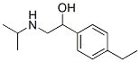Benzyl alcohol, p-ethyl-alpha-[(isopropylamino)methyl]- (8CI) Structure