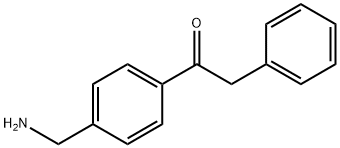 1-(4-AMINOMETHYL-PHENYL)-2-PHENYL-ETHANONE Structure