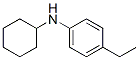 시클로헥실아민,N-(p-에틸페닐)-(8CI) 구조식 이미지