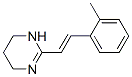 Pyrimidine, 1,4,5,6-tetrahydro-2-(o-methylstyryl)-, (E)- (8CI) 구조식 이미지