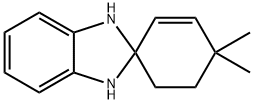 스피로[벤즈이미다졸린-2,1-[2]시클로헥센],4,4-디메틸-(8CI) 구조식 이미지