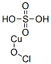 Copper oxychloride sulfate Structure