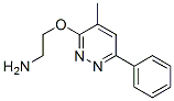 Pyridazine, 3-(2-aminoethoxy)-4-methyl-6-phenyl- (8CI) Structure