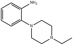 벤젠아민,2-(4-에틸-1-피페라지닐)-(9CI) 구조식 이미지