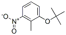 Benzene, 1-(1,1-dimethylethoxy)-2-methyl-3-nitro- (9CI) 구조식 이미지