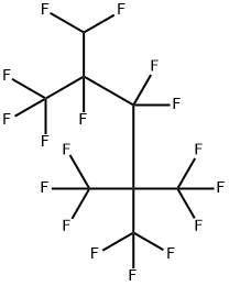 1H-PERFLUORO-2,4,4-TRIMETHYLPENTANE 96 Structure