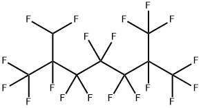 1H-PERFLUORO-2,6-DIMETHYLHEPTANE 98 Structure