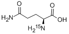 L-GLUTAMINE (ALPHA-15N) Structure