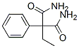 2-페닐-2-에틸말론디아미드 구조식 이미지