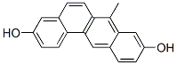 7-Methylbenz[a]anthracene-3,9-diol 구조식 이미지