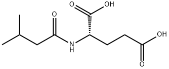 (2S)-2-(3-methylbutanoylamino)pentanedioic acid 구조식 이미지