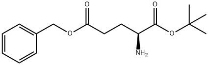 L-GlutaMic acid, 1-(1,1-diMethylethyl) 5-(phenylMethyl) ester 구조식 이미지