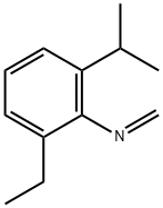 Benzenamine, 2-ethyl-N-methylene-6-(1-methylethyl)- (9CI) 구조식 이미지