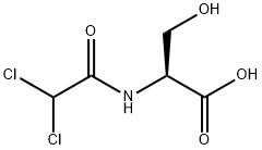 N-DICHLOROACETYL-L-SERINE SODIUM SALT 구조식 이미지