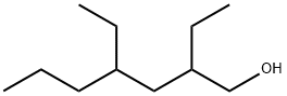 2,4-디에틸-1-헵탄올 구조식 이미지