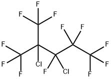 (2,3-DICHLORO)NONAFLUORO-2-(TRIFLUOROMETHYL)PENTANE Structure