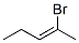 2-Bromo-2-pentene Structure