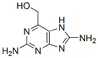 Purine-6-methanol,  2,8-diamino-  (8CI) 구조식 이미지