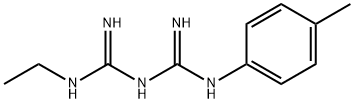 Biguanide, 1-ethyl-5-p-tolyl- (8CI) Structure