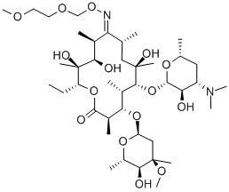 Roxithromycin 구조식 이미지