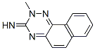 Naphtho[2,1-e]-as-triazine, 2,3-dihydro-3-imino-2-methyl- (8CI) Structure