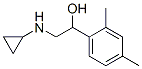벤질알코올,알파-[(시클로프로필아미노)메틸]-2,4-디메틸-(8CI) 구조식 이미지