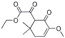 ETHYL 2-(3-METHOXY-6,6-DIMETHYL-2-OXOCYCLOHEX-3-EN-1-YL)-2-OXOACETATE 구조식 이미지