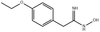 2-(4-ETHOXY-PHENYL)-N-HYDROXY-ACETAMIDINE Structure