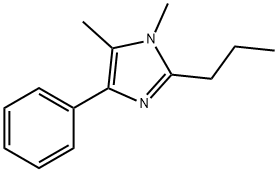 Imidazole, 1,5-dimethyl-4-phenyl-2-propyl- (8CI) Structure