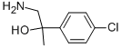 1-AMINO-2-(4-CHLORO-PHENYL)-PROPAN-2-OL Structure