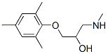 2-Propanol,1-(mesityloxy)-3-(methylamino)-,()-(8CI) Structure
