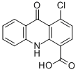 1-CHLORO-9,10-DIHYDRO-9-OXO-4-ACRIDINECARBOXYLIC ACID 구조식 이미지