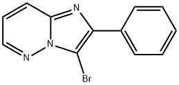 3-Bromo-2-phenylimidazo[1,2-b]pyridazine Structure