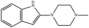 Indole, 2-(4-methyl-1-piperazinyl)- (8CI) Structure