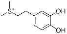 (2-(3,4-디히드록시페닐)에틸)디메틸술포늄 구조식 이미지