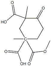4-oxo-, trimethylester Structure