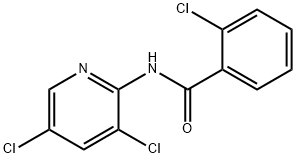 BENZAMIDE, 2-CHLORO-N-(3,5-DICHLORO-2-PYRIDINYL)- 구조식 이미지