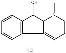 1-메틸-9-히드록시-1,2,3,9a-테트라히드로-1-아자플루오렌염산염 구조식 이미지