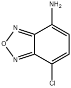 7-클로로벤조[c][1,2,5]옥사디아졸-4-아민 구조식 이미지