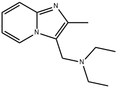 Imidazo[1,2-a]pyridine, 3-[(diethylamino)methyl]-2-methyl- (8CI) Structure
