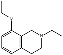 Isoquinoline, 8-ethoxy-2-ethyl-1,2,3,4-tetrahydro- (8CI) Structure